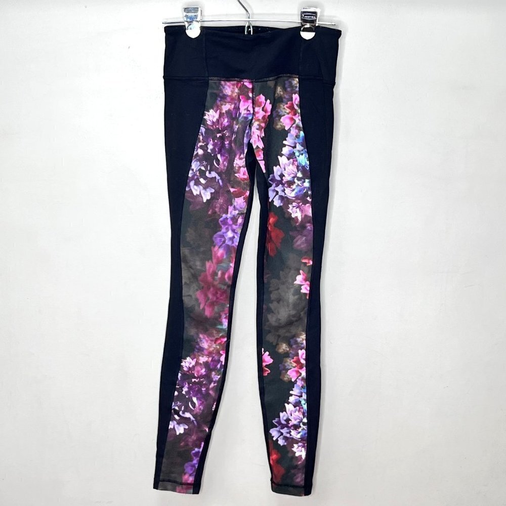 Lululemon Wunder Under Pant *Colour Blocked Spring Has Sprung Multi / Black - Si